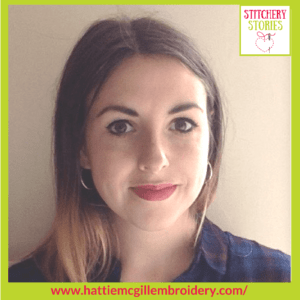Hattie McGill Stitchery Stories Textile Art Podcast Guest