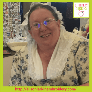 Alison Larkin Stitchery Stories Textile Art Podcast Guest