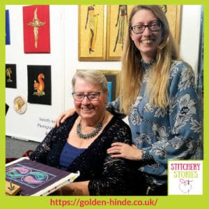 Sarah Rakestraw Stitchery Stories Textile Art Podcast Guest