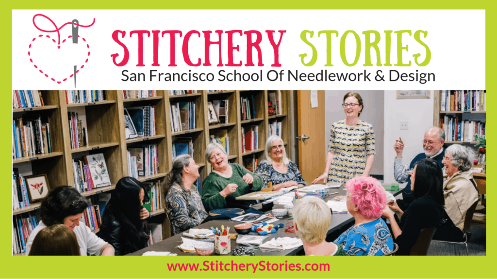 SFSNAD Stitchery Stories Textile Art Podcast Wide Art