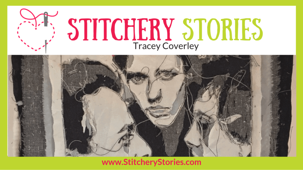 Tracey Coverley Stitchery Stories Textile Art Podcast Wide Art