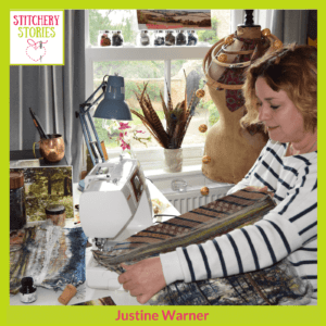 Justine Warner Stitchery Stories Podcast Guest